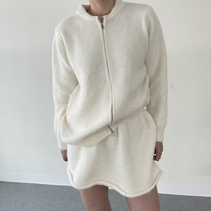 uni&amp;#x27;s room■3color ジップアップニットセットアップ ST-AW25-11